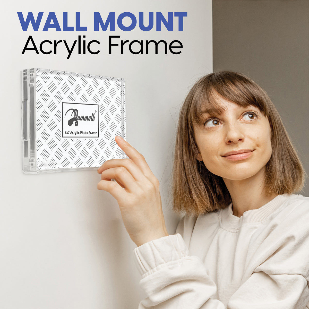 Floating Wall Mount Kit for Landscape Acrylic Picture Frames